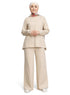 Latte Ribbed suit (W) - Khotwh